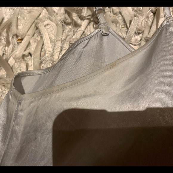 Aritzia Babaton Beck Silver Mini Dress - Picture 6 of 13